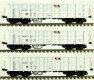 45061 ACME Set of 3 Gondola cars type Eaos of DE - Dortmunder Eisenbahn  Gmbh